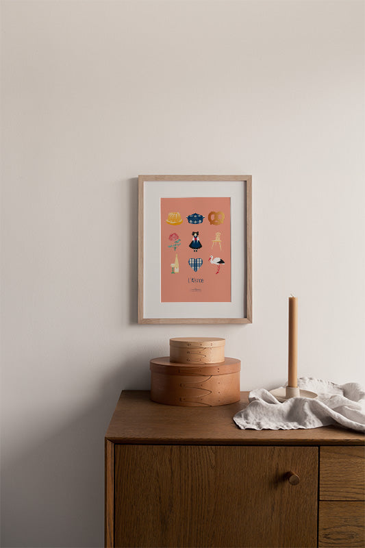 Alsace - Illustrations Murales