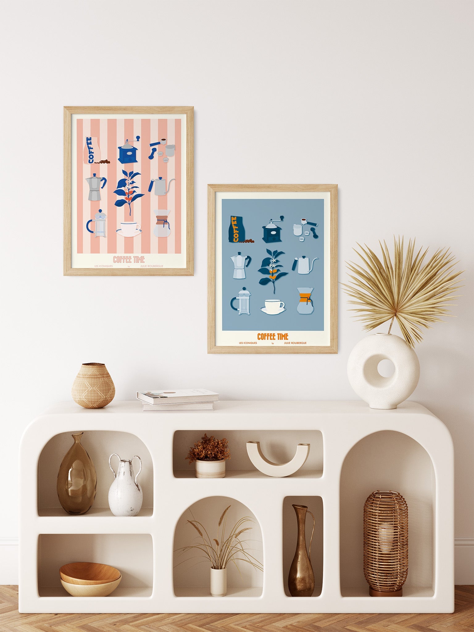 Quotidiennes – Illustrations Murales