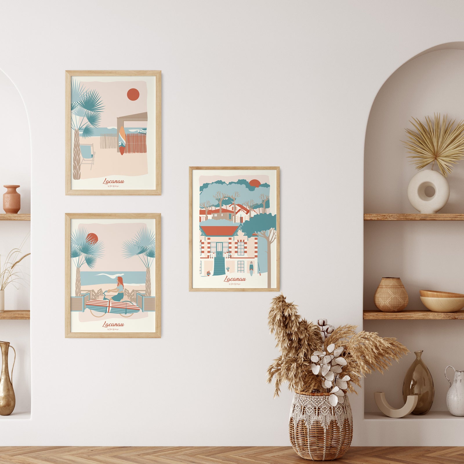 Gironde - Illustrations Murales