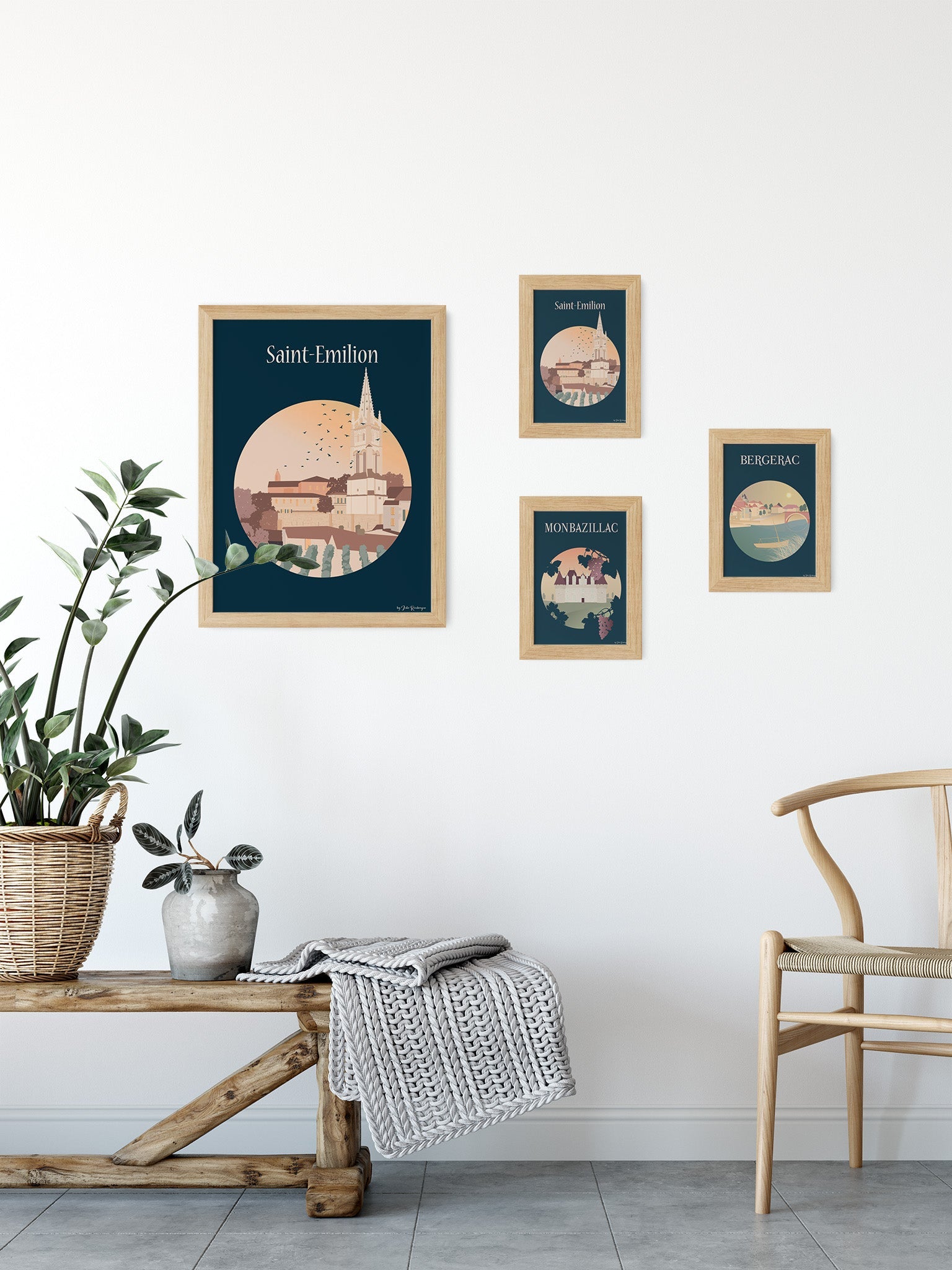 Périgord - Illustrations Murales