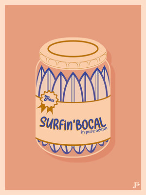 Affiche SURFIN´BOCAL Julie Roubergue