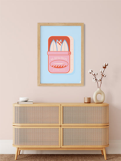 Affiche SURFIN´BOX Julie Roubergue
