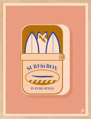 Affiche SURFIN´BOX Julie Roubergue