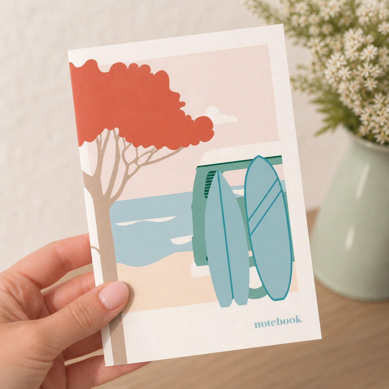 Carnet Les Landes, les surfs Julie Roubergue