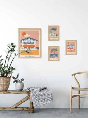 Carte Postale PAYS BASQUE, Bord de Mer