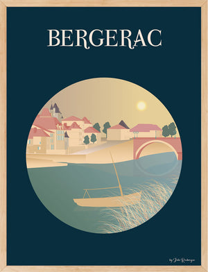 Affiche BERGERAC Julie Roubergue