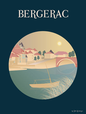 Affiche BERGERAC Julie Roubergue
