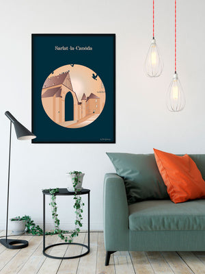 Affiche SARLAT-la-CANEDA, La Grande Porte Julie Roubergue